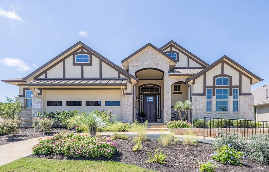 Ryder New Home Plan by Chesmar Homes in Sweetwater Austin, TX