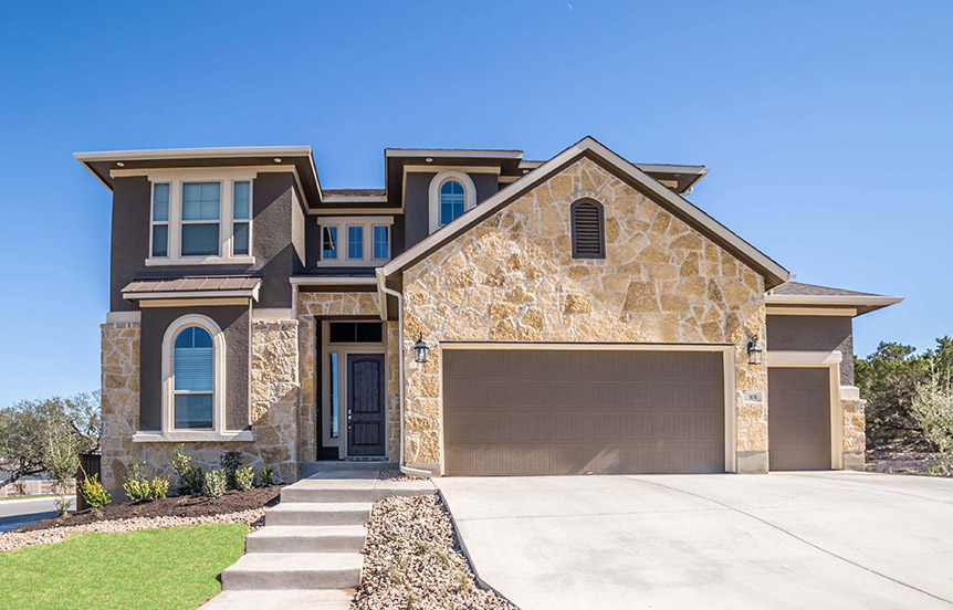Archer New Home Plan by Chesmar Homes in Sweetwater Austin, TX