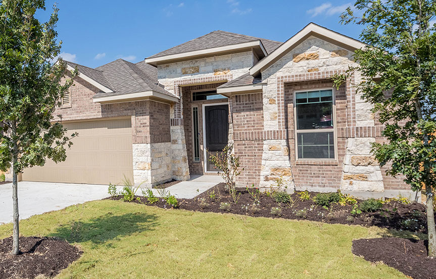Riley New Home Plan by Chesmar Homes in Sweetwater Austin, TX