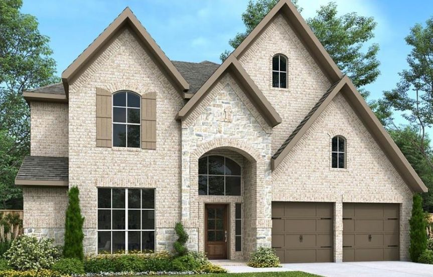 3095W New Home Plan by Perry Homes in Sweetwater Austin, TX