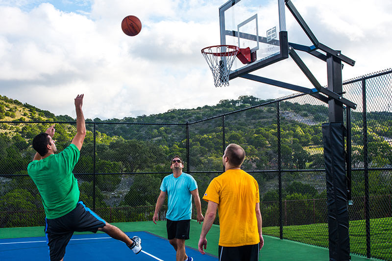 Sweetwater community Austin TX Sports Court