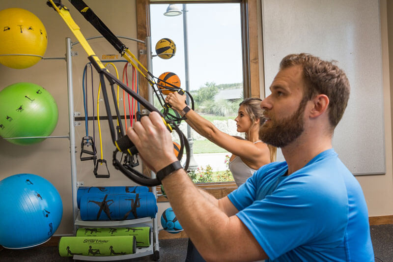 Fitness Center Amenity in Sweetwater community Austin, TX