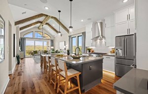 Newmark Homes Model Gallery Kitchen in Sweetwater