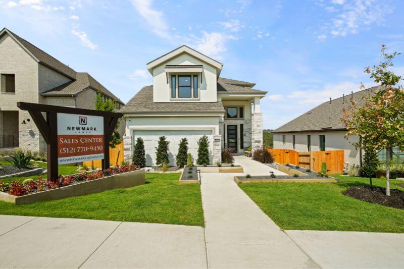 Newmark Homes Model Gallery Exterior in Sweetwater