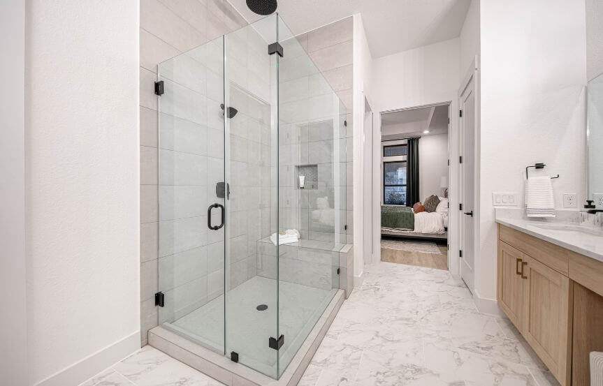 Chesmar Kimberly Model Primary Bath in Sweetwater