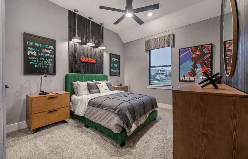 Chesmar Kimberly Model Bedroom in Sweetwater