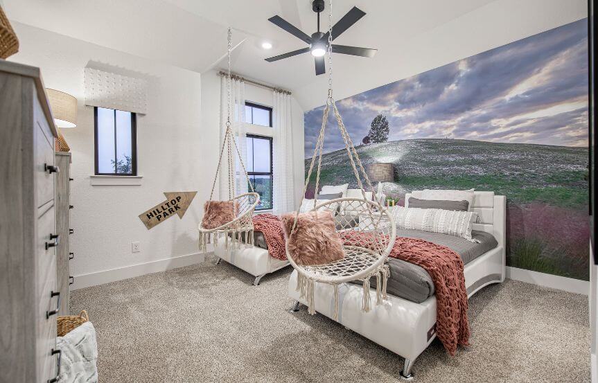 Chesmar Kimberly Model Bedroom in Sweetwater